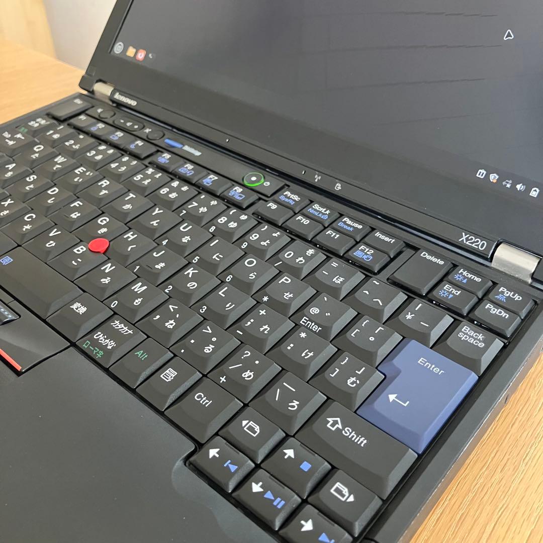 【中古・非常に良い】ThinkPad X220 IPS 8GB 500 SSD