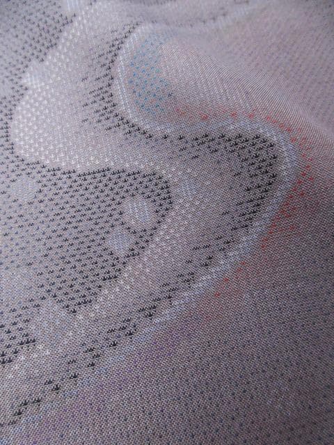 新古品！都喜エ門＊藤絹織物＊７マルキ＊本場大島紬＊着物＊少々難あり＊１５７ｃｍ