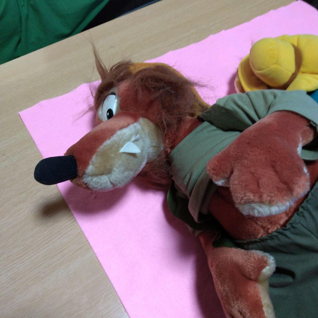 ブレアフォックスきつねどんぬいぐるみセット。