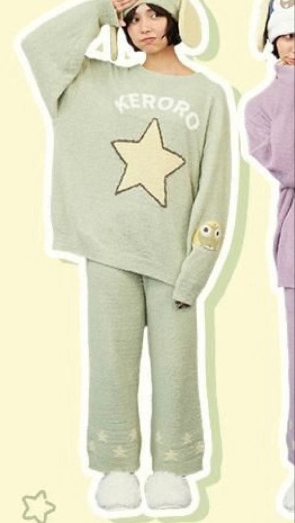 ケロロ軍曹 paludel ルームウェア2点セット ケロロ