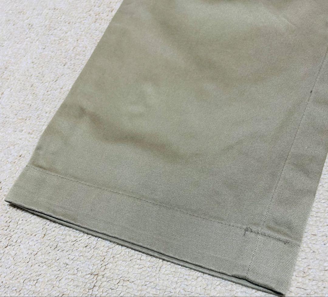 s*2様 BARNSTORMER カーキ ストレート チノパン