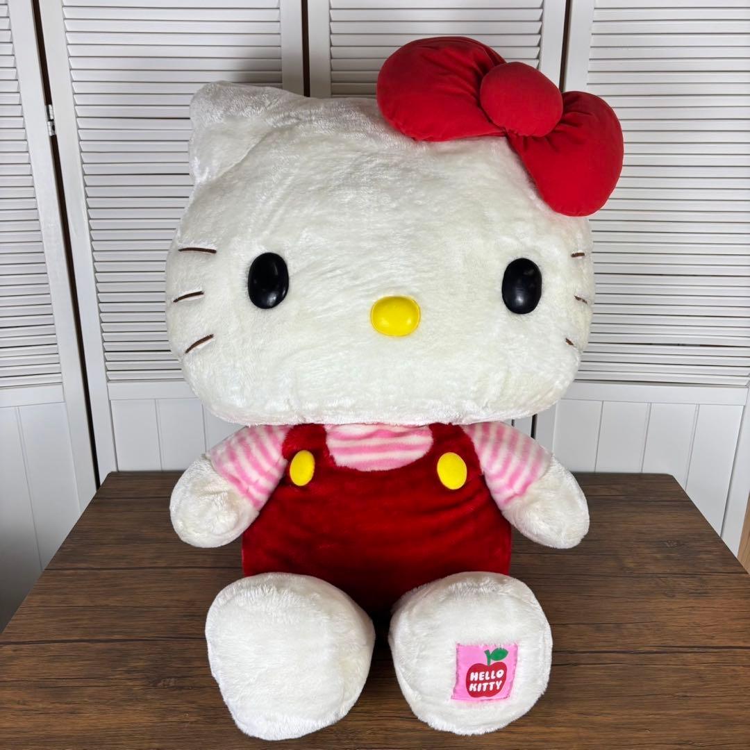 【レア】ハローキティ　特大サイズ　BIG SIZE ぬいぐるみ ビッグサイズ