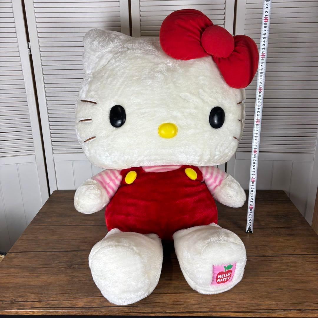 【レア】ハローキティ　特大サイズ　BIG SIZE ぬいぐるみ ビッグサイズ
