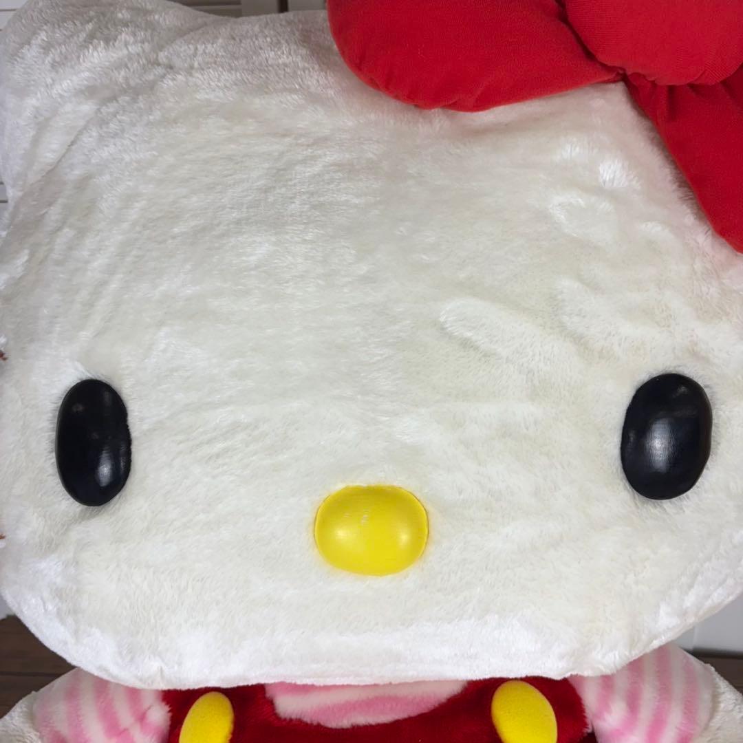 【レア】ハローキティ　特大サイズ　BIG SIZE ぬいぐるみ ビッグサイズ