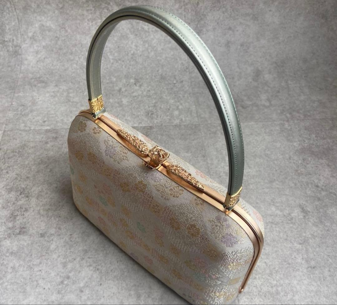 ラテ　 振り袖　ファー　バックのセット