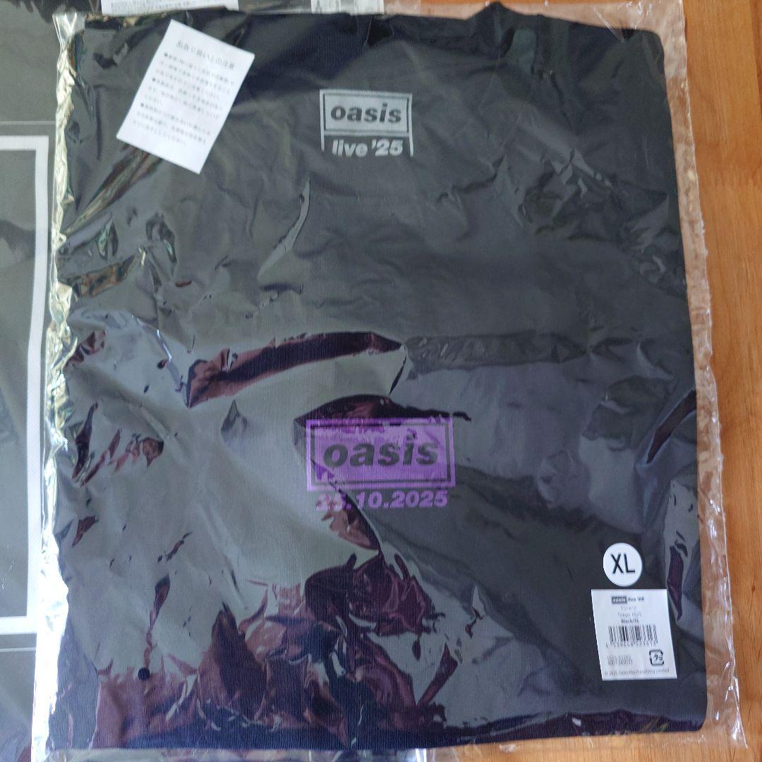 oasis live25 東京ドーム Tシャツ XL + ショッピングバッグ