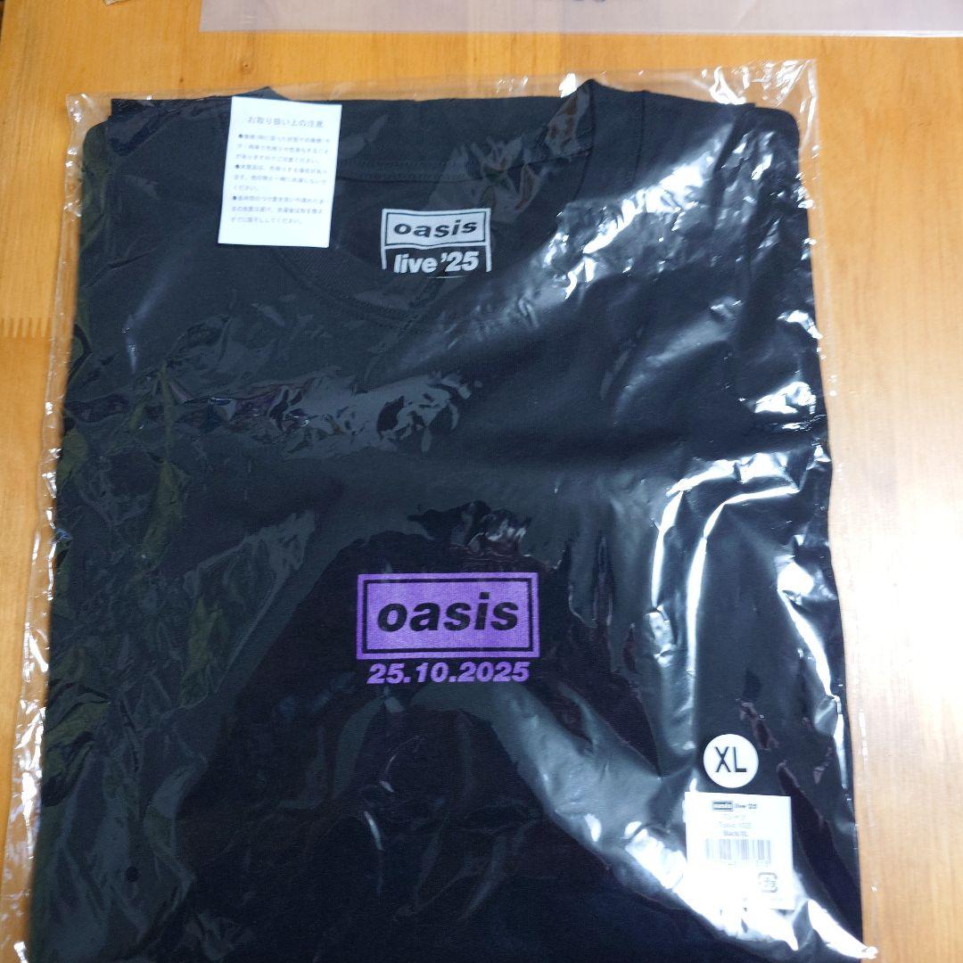 oasis live25 東京ドーム Tシャツ XL + ショッピングバッグ