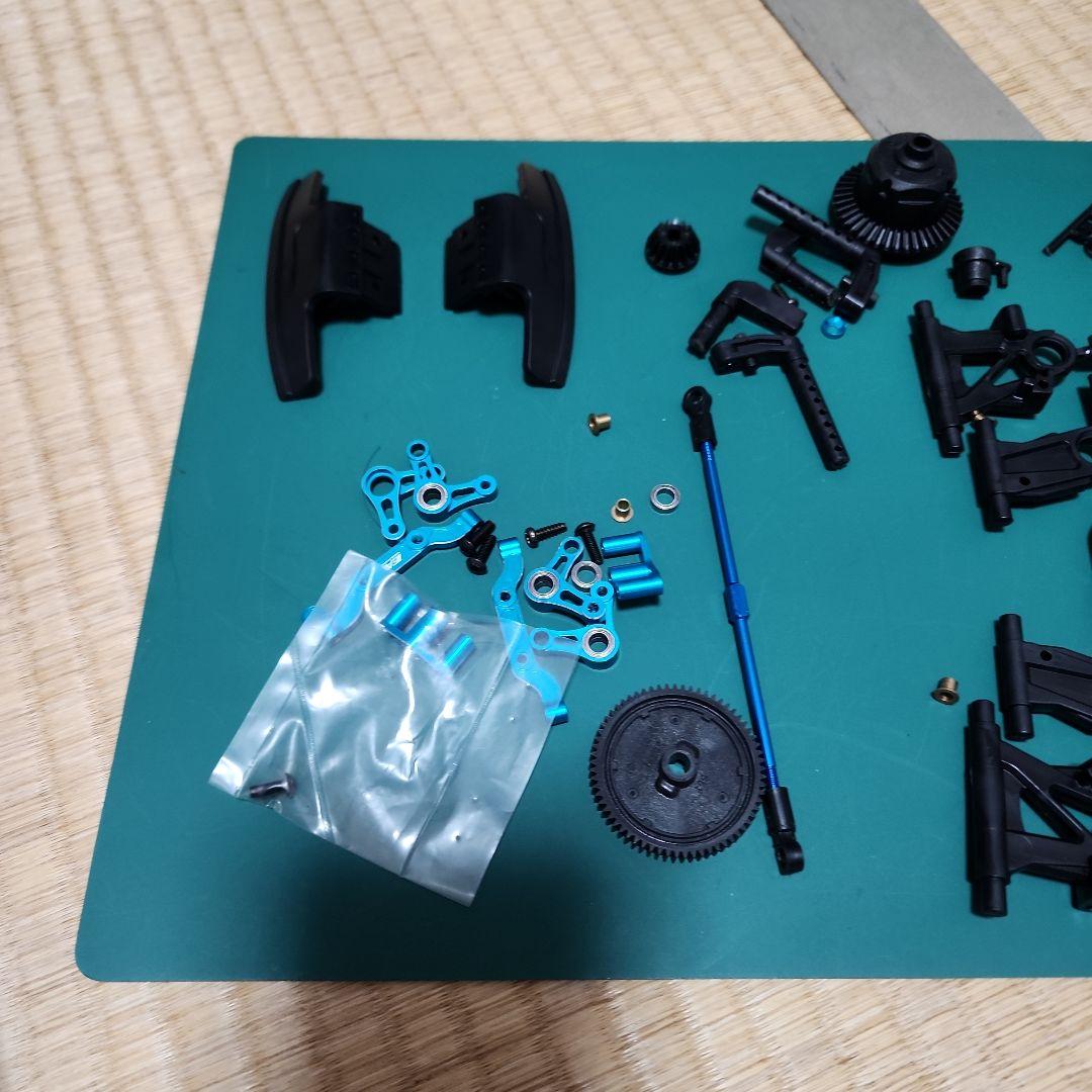 訳アリ(S寸専用)　タミヤMB01　イーグルパーツ多数 のメカ付き