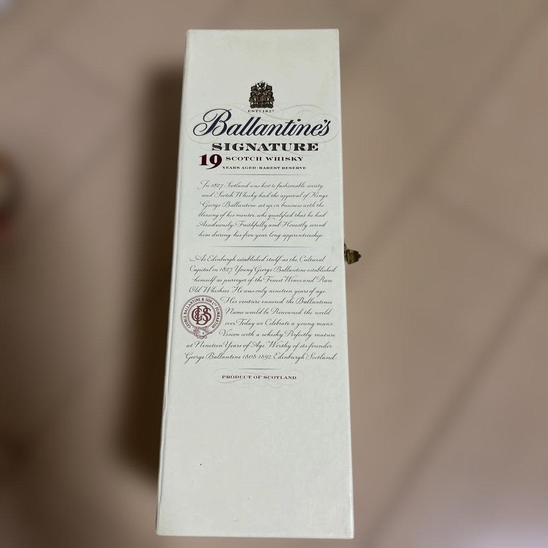 【未開封】バランタイン19年Whisky
