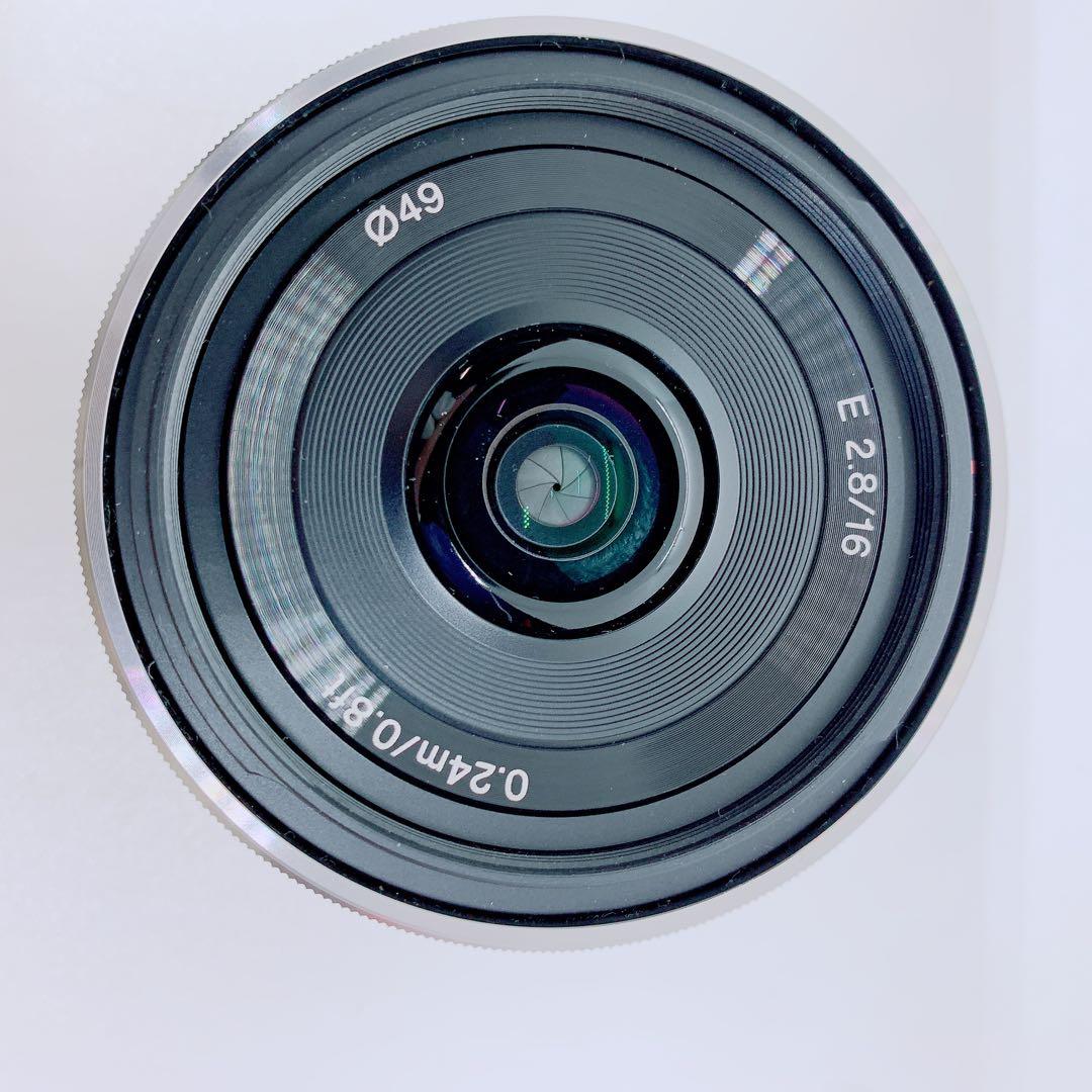 SONY レンズ　SEL16F28 E-mount ソニー　C0501