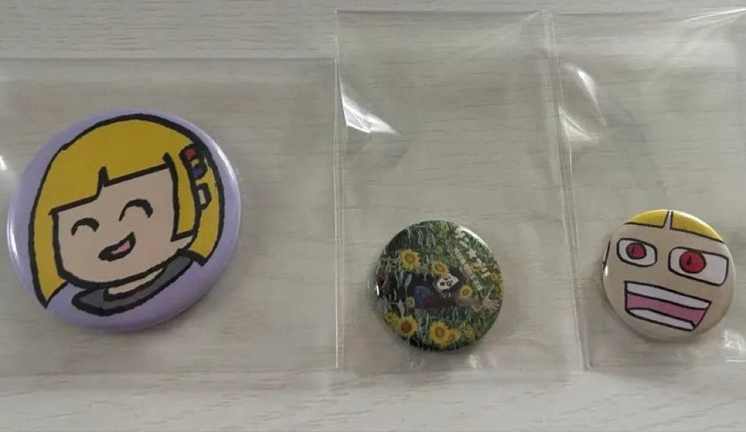 とりっぴぃ 実況者 缶バッジ マグネット 非売品