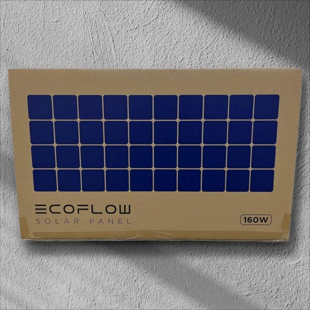 ECOFLOW 160wソーラーパネル 新品未使用