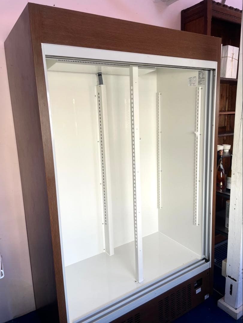 美品！ パナソニック　スライド扉冷蔵ショーケース