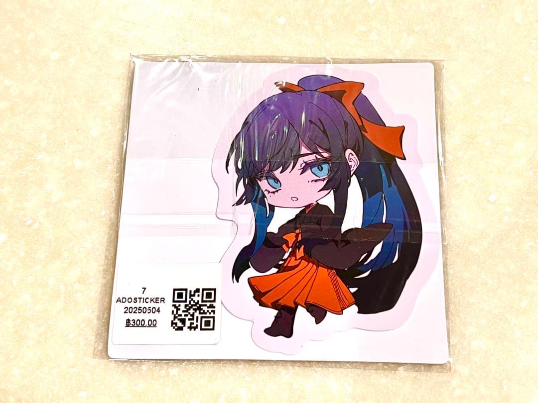 Ado Hibana アジア限定　世界旅行タグ　ステッカー　tag Asia