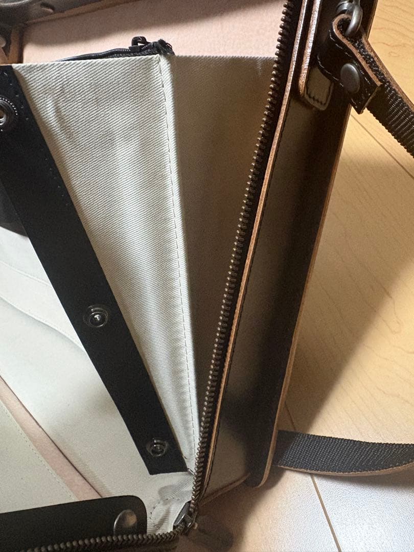 コンプレックスガーデンズ 枯淡 コタン 2wayブリーフケース 青木鞄　美品