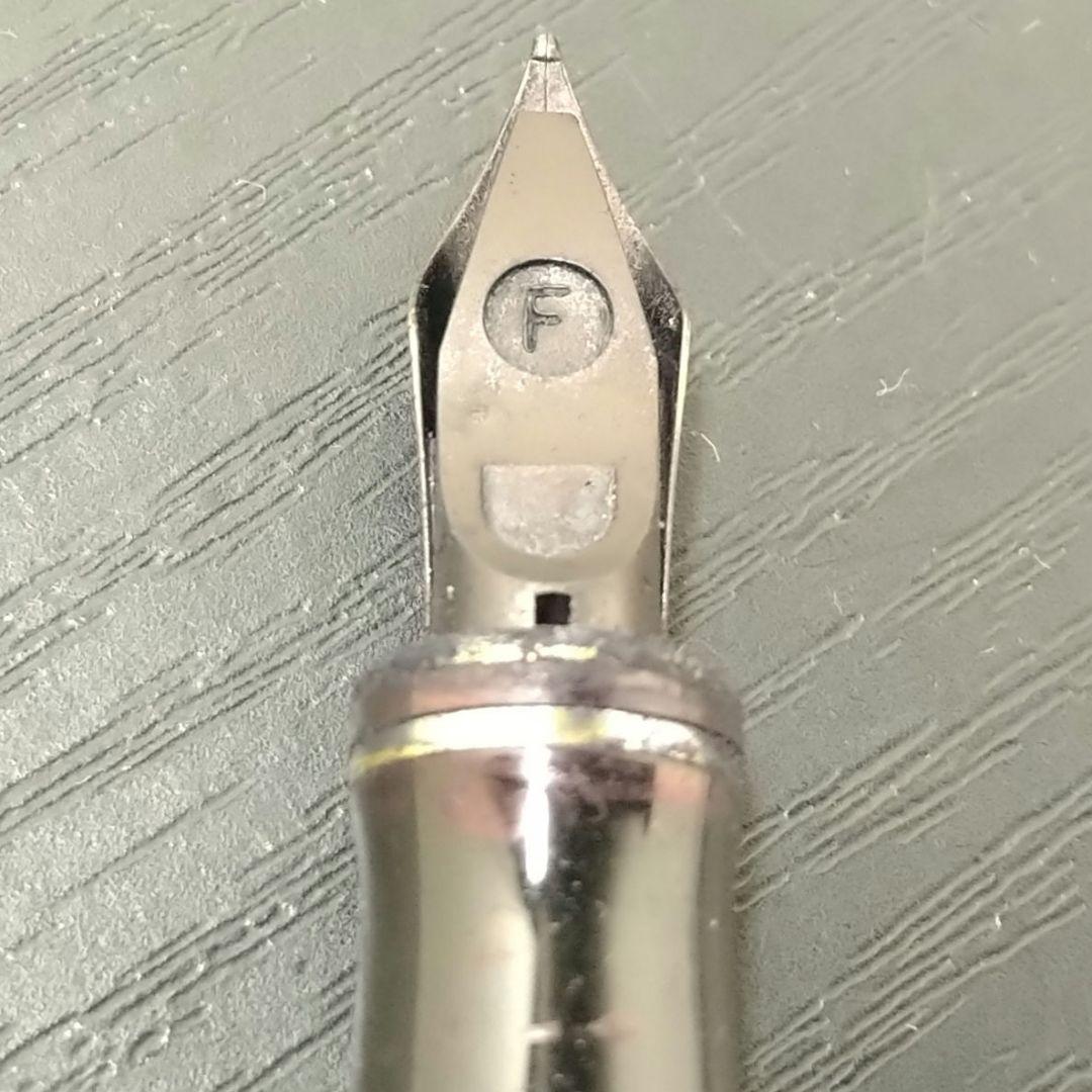 パーカー　デュオフォールド インターナショナル マーブルブルー 18金　ケース付