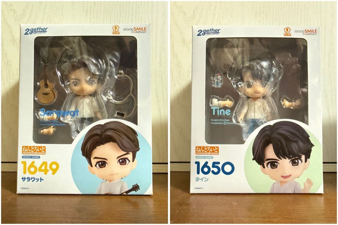 【2種セット】2gether ねんどろいど フィギュア タイン サラワット