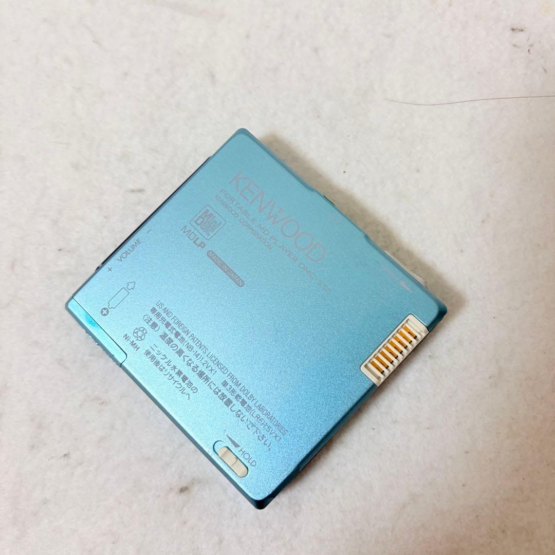 KENWOOD ポータブルMDプレーヤー DMC-S55 付属品有