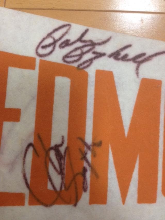 エドモントン・オイラーズ1979年のペナント （グレツキー選手ルーキーサイン）