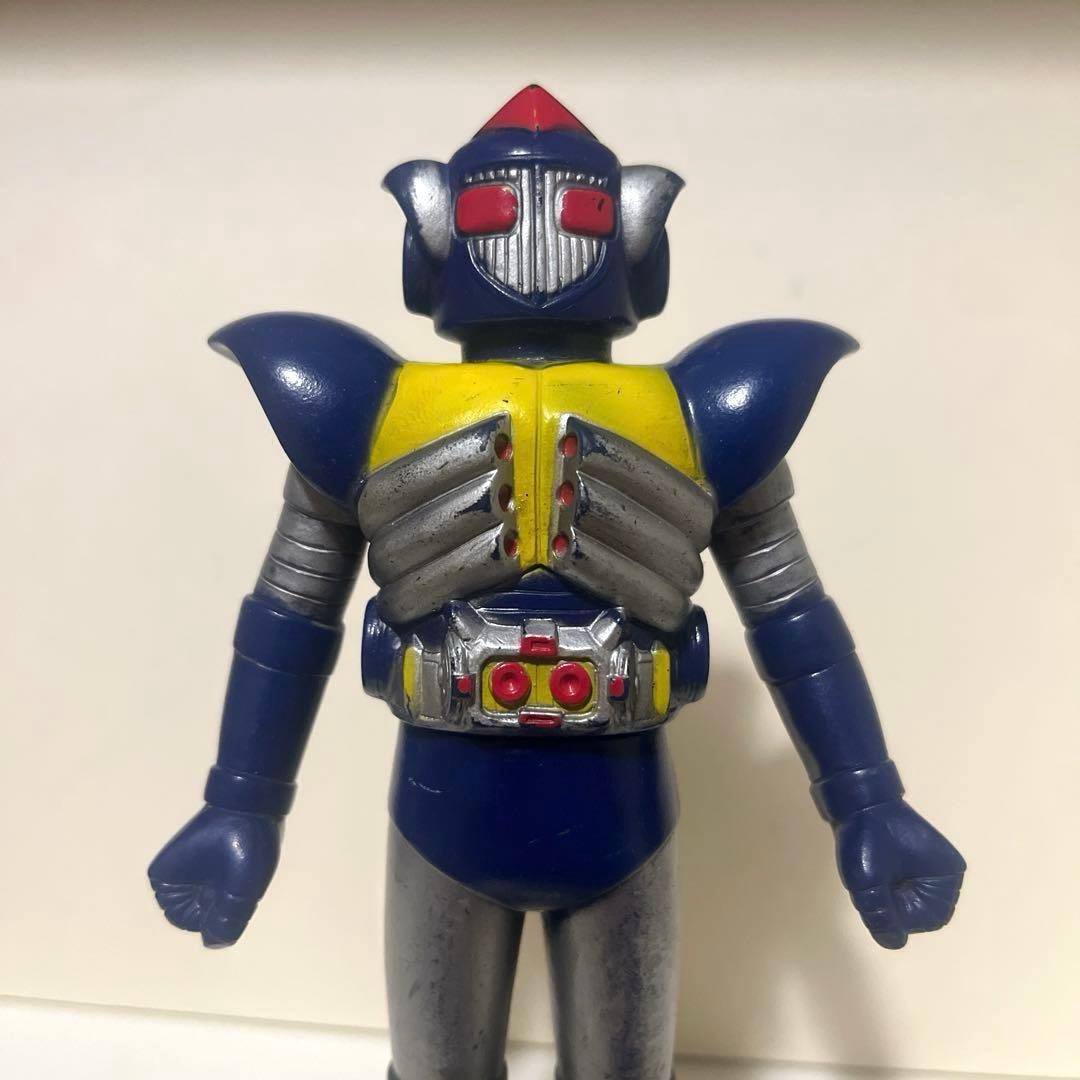 ポピー製 キョーダイン グランゼル ミドルサイズ ソフビ フィギュア 当時物