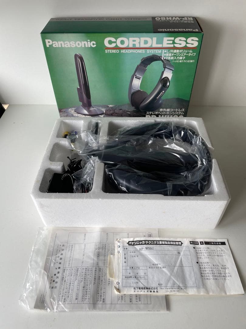 ヘッドホン Panasonic RP-WH80-K