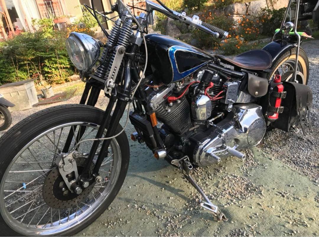 ハーレーエボ　ガソリンタンク