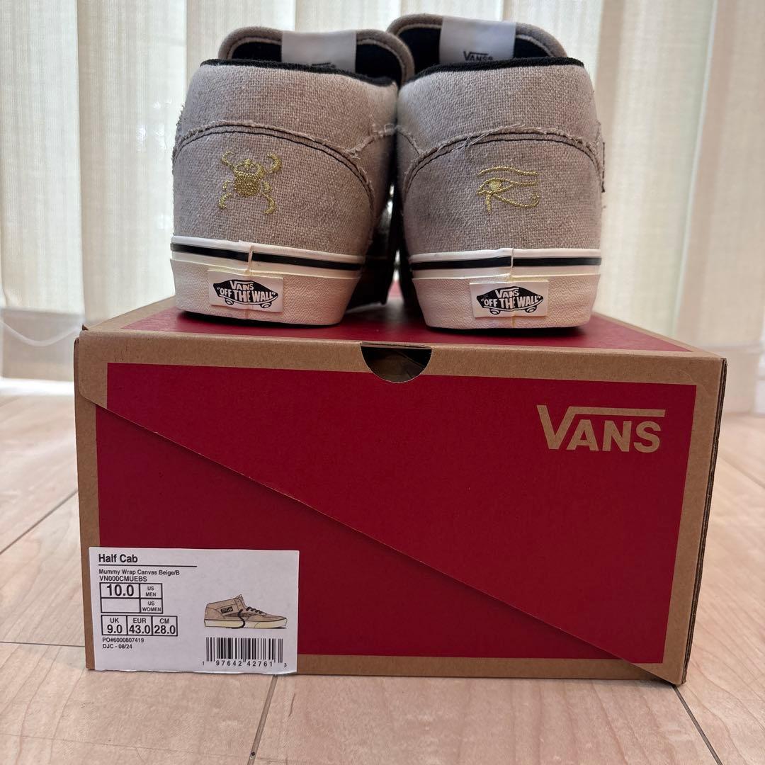 VANS HALF CAB グレー ハイカットスニーカー