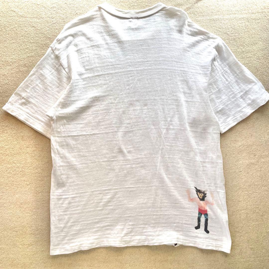【レア】human made old Tシャツ　マスク　プロレス　XLサイズ