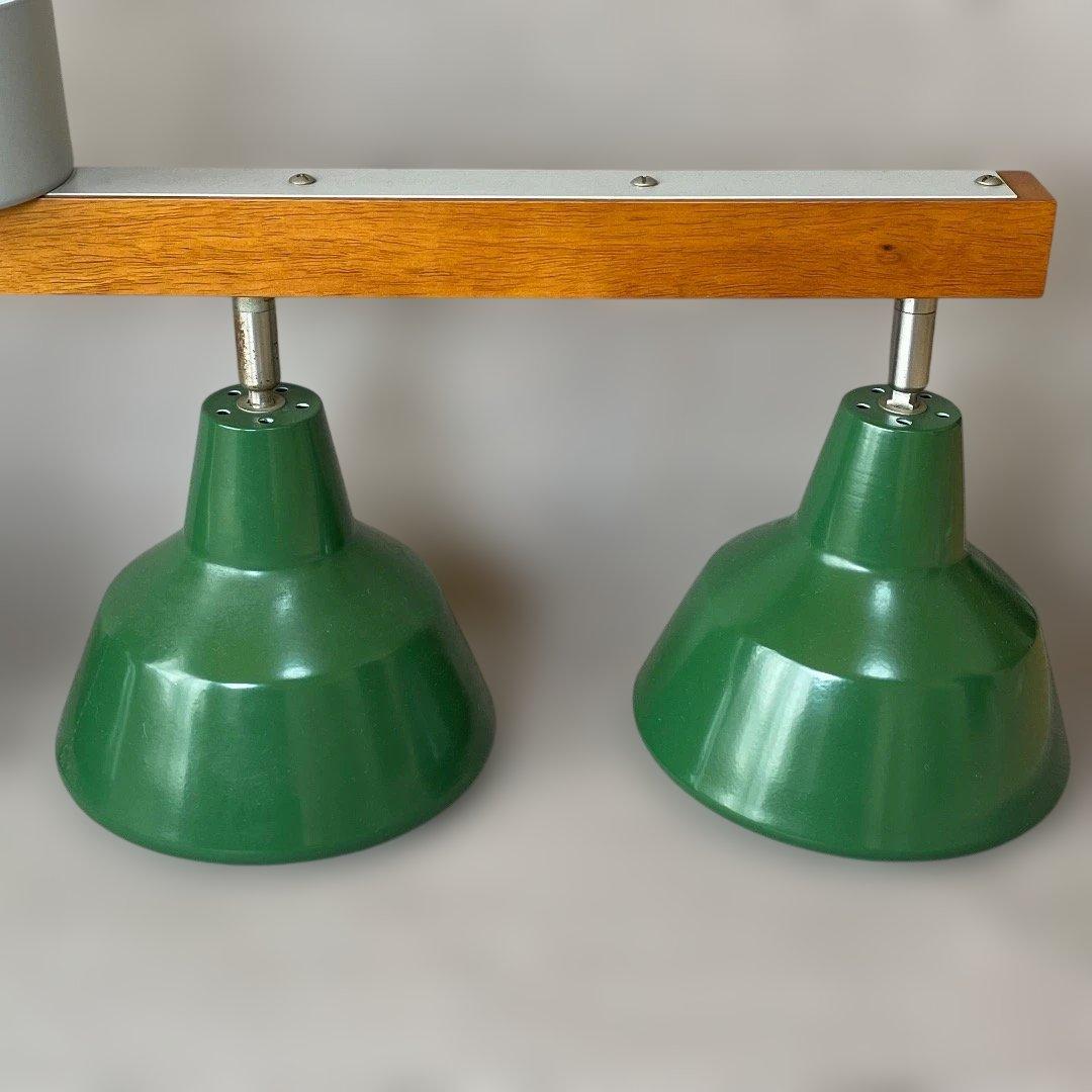 希少✨完動品✨HERMOSA MARTTI 4 ホーローランプ シーリングライト