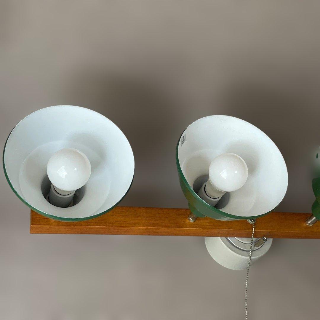 希少✨完動品✨HERMOSA MARTTI 4 ホーローランプ シーリングライト