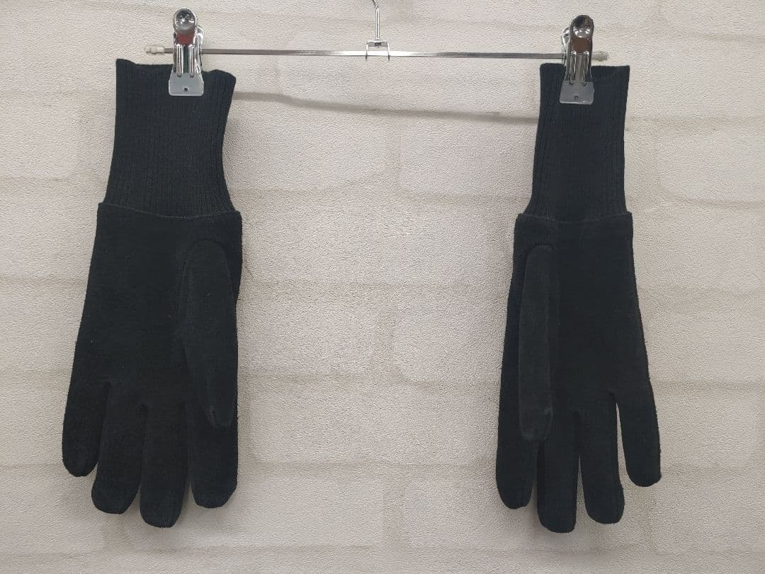COMME des GARCONS 手袋　ブラック　牛革