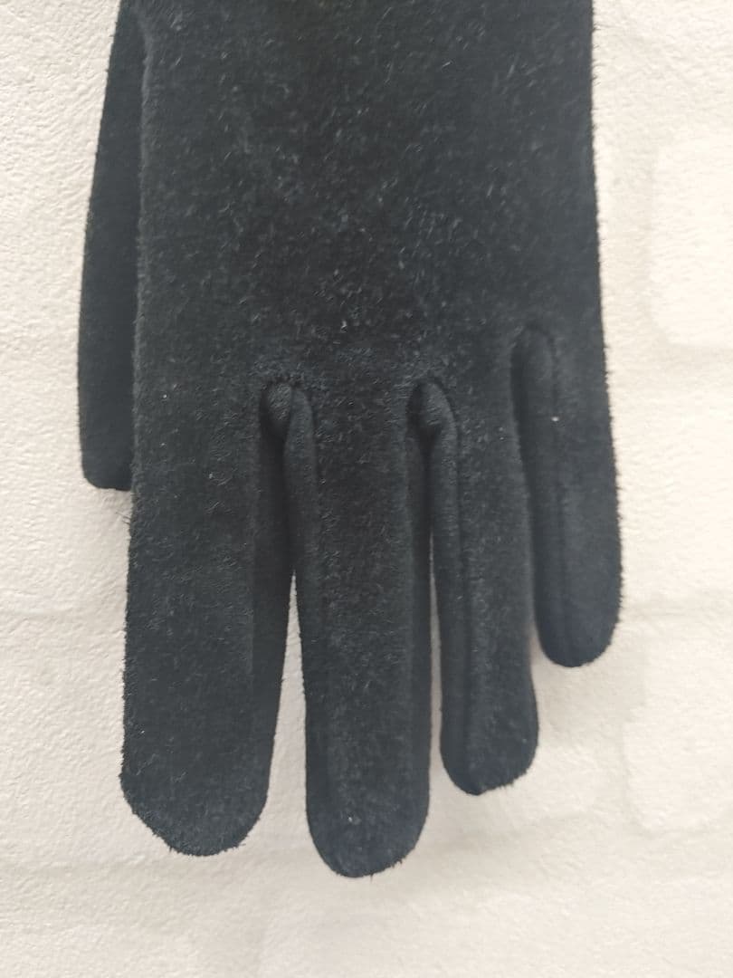 COMME des GARCONS 手袋　ブラック　牛革