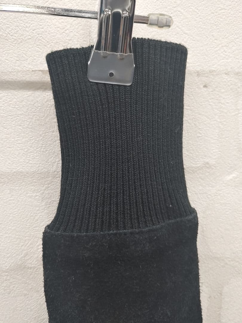 COMME des GARCONS 手袋　ブラック　牛革