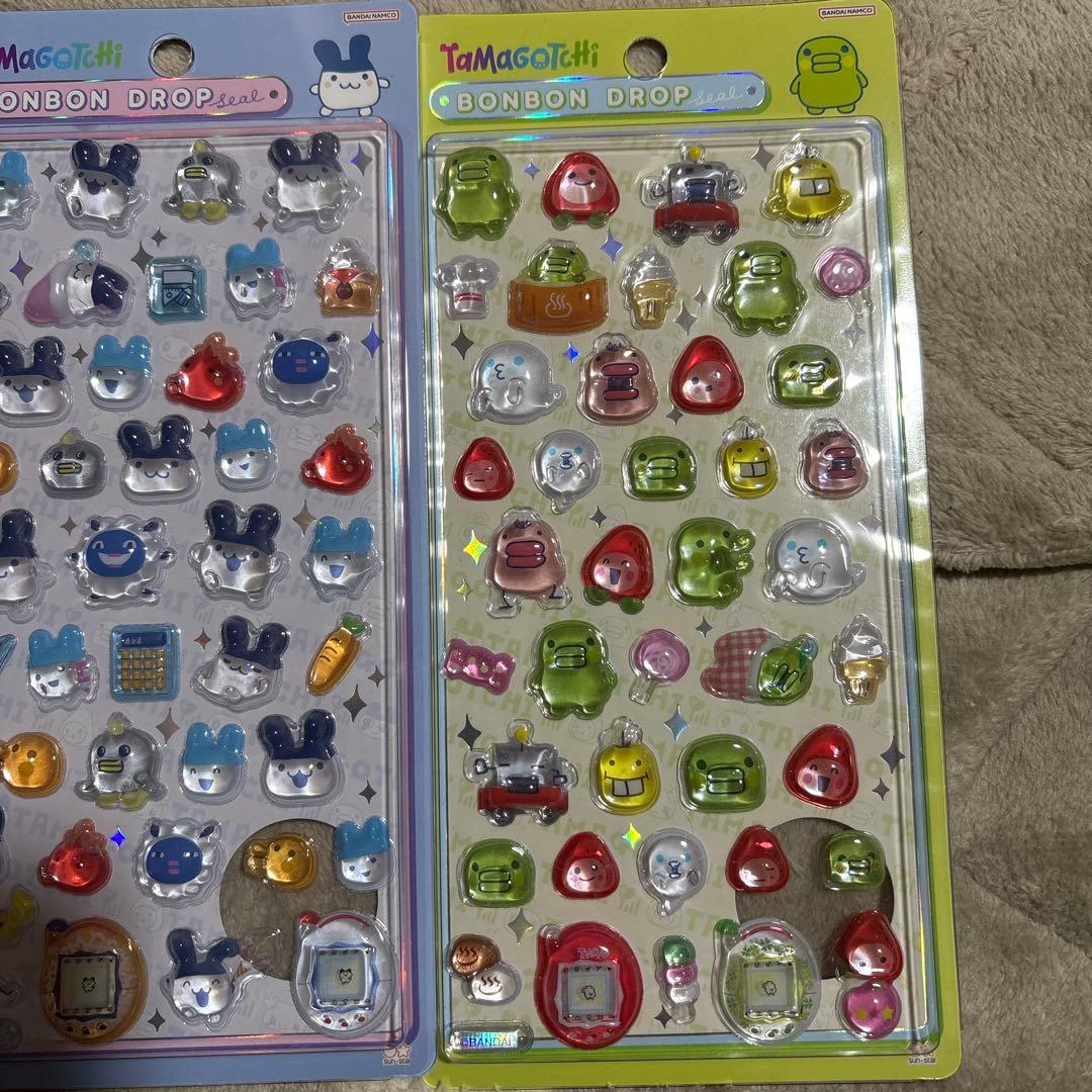 たまごっち ボンボンドロップシール 4枚セット 正規品