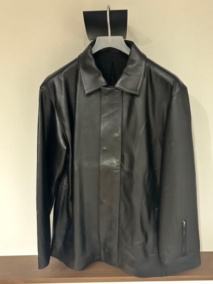 SOPHNET. 24SS LEATHER シープ レザー ジャケット S