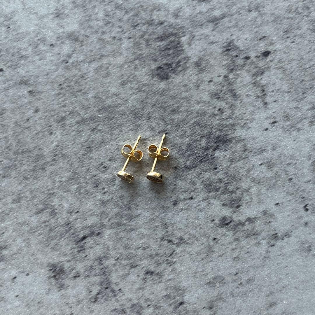 ete K10YG ブリリアント ダイアモンド ピアス