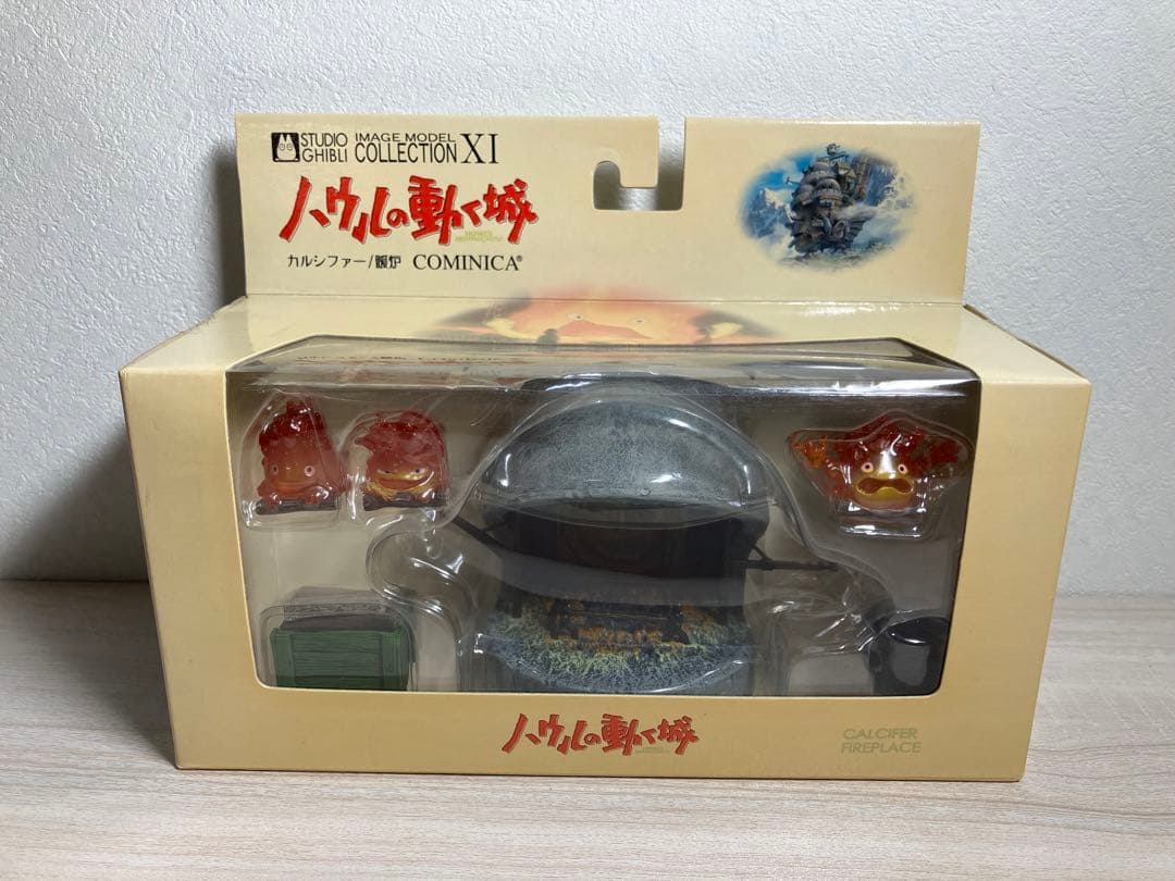 ハウルの動く城 ジブリ カルシファー 暖炉 コミニカ フィギュア