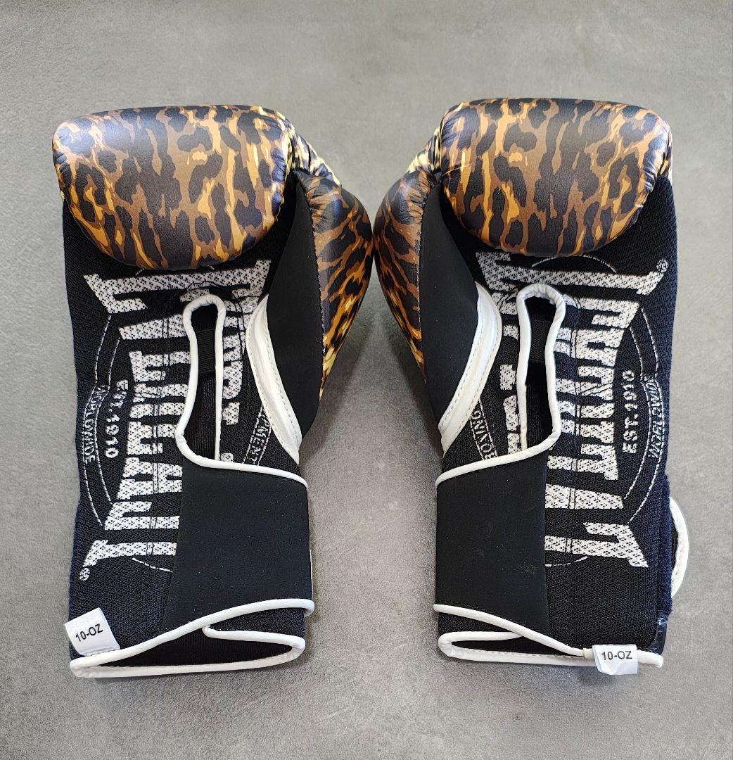 Everlast ヒョウ柄 ボクシンググローブ 10oz