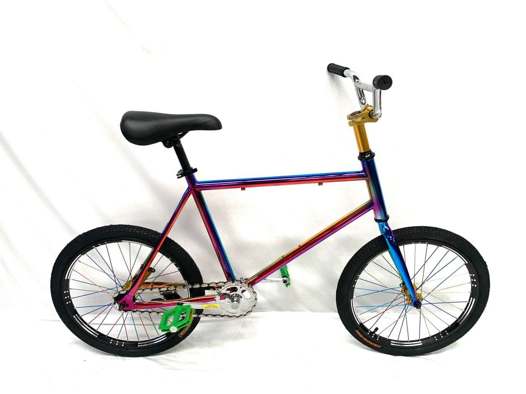 【新品】送料無料 多彩カラーシフト自転車ミニベロ9.3キロ小径車バックブレーキ