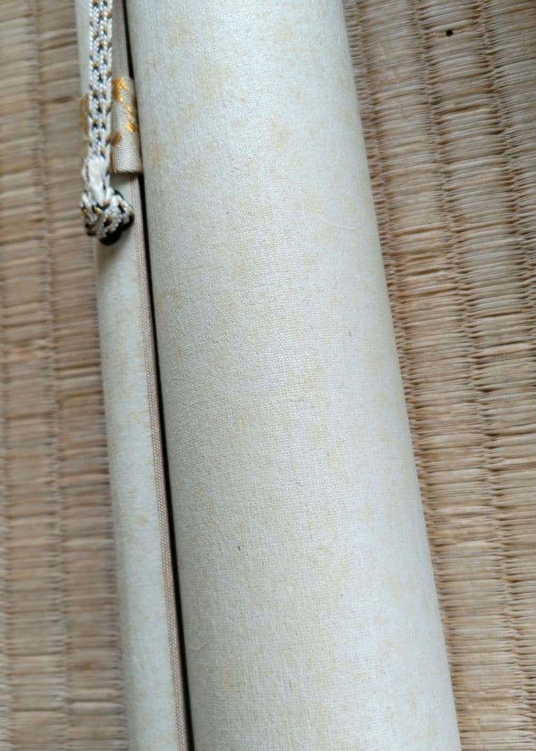 牡丹と鳥の掛軸　H99