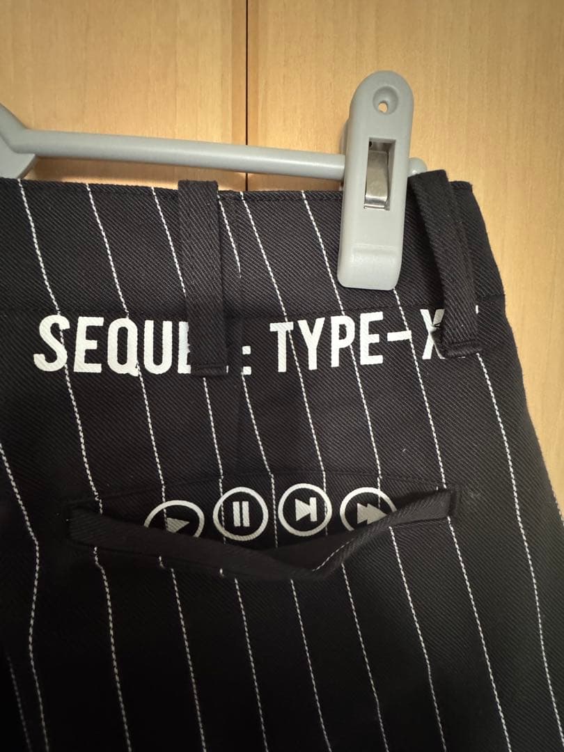 sequel TYPE-XF ブラックストライプ Sサイズ WEEKEND