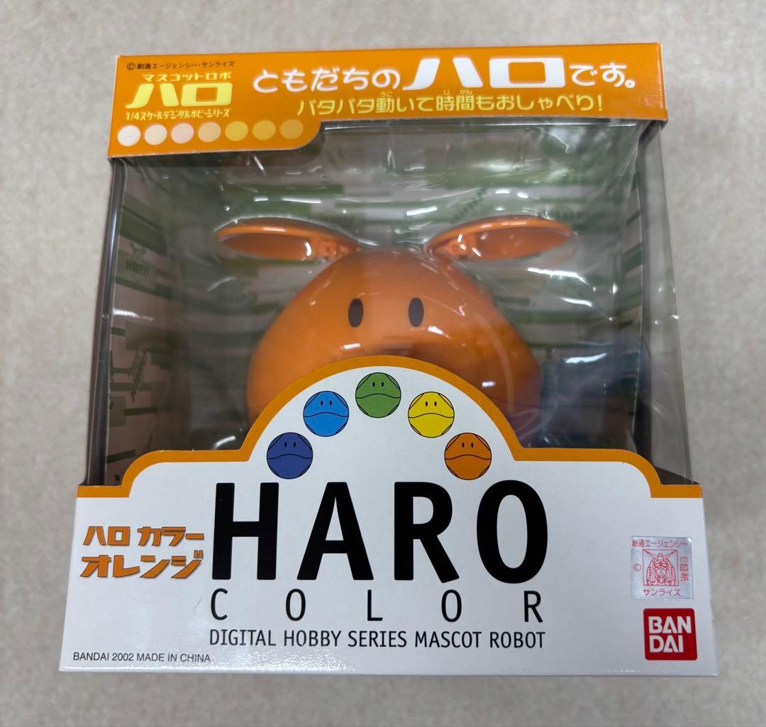 【バンダイ】 2002 1/4 マスコットロボ ハロカラー オレンジ　未開封