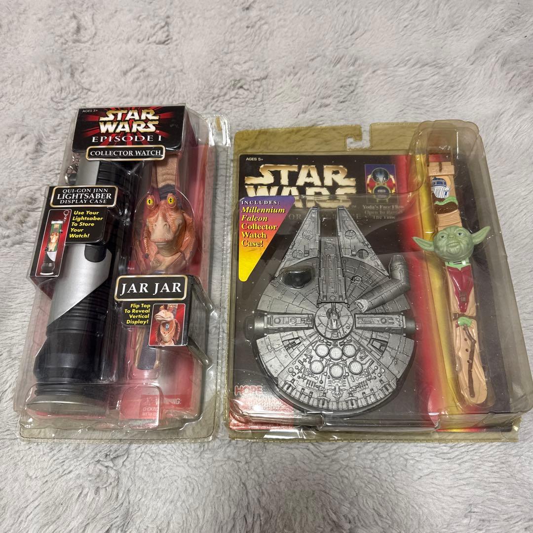 未開封スターウォーズ腕時計フィギュア ヨーダ ウォッチ その他腕時計