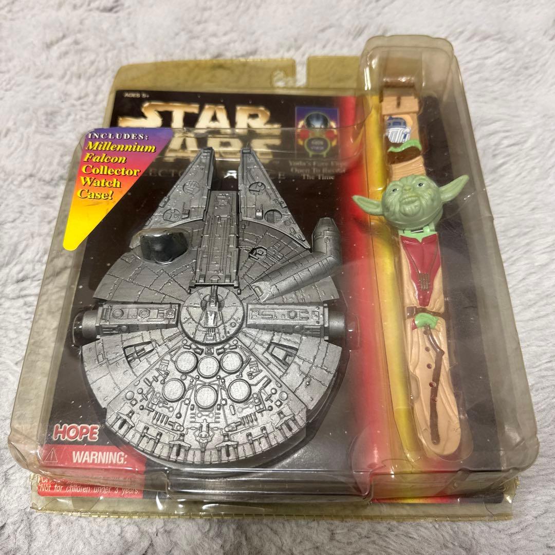 未開封スターウォーズ腕時計フィギュア ヨーダ ウォッチ その他腕時計