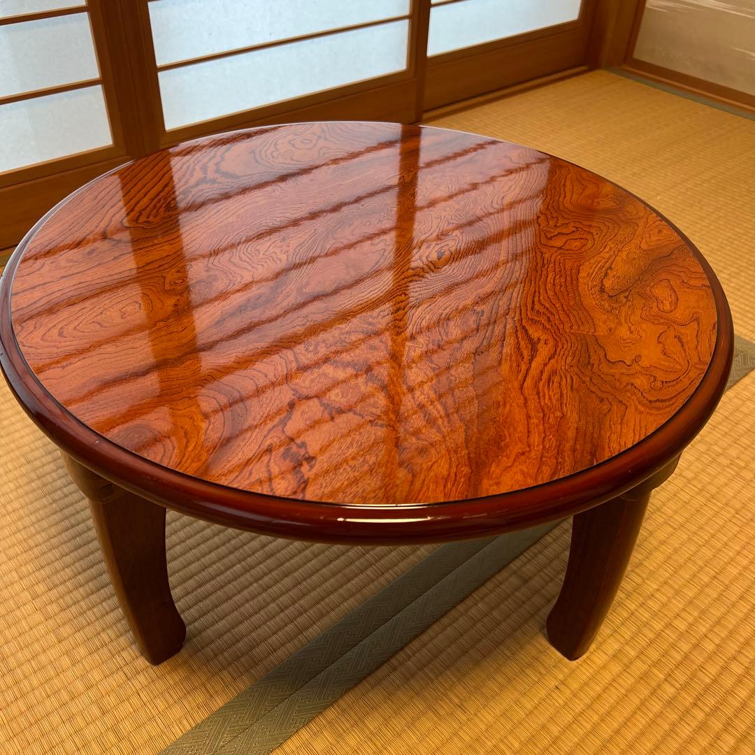 ちゃぶ台　折り畳み座卓　昭和レトロ