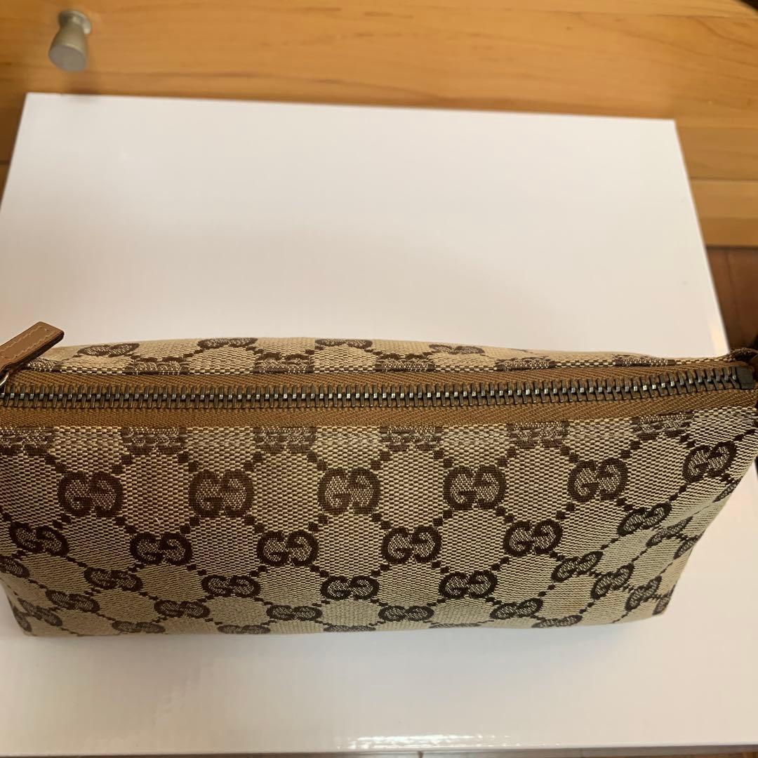 GUCCI GGモノグラム ミニショルダーバッグ