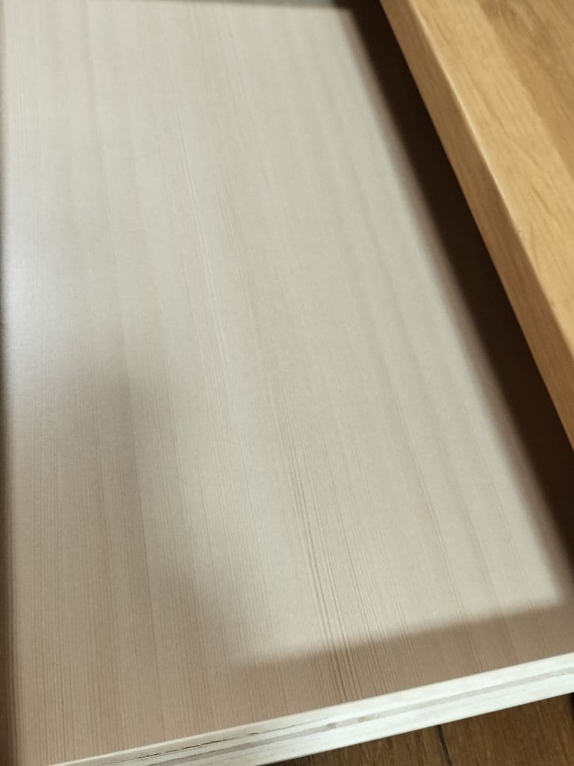 MUJI（無印良品）高級 オークダイニングテーブル 180cm 引き出し付き！