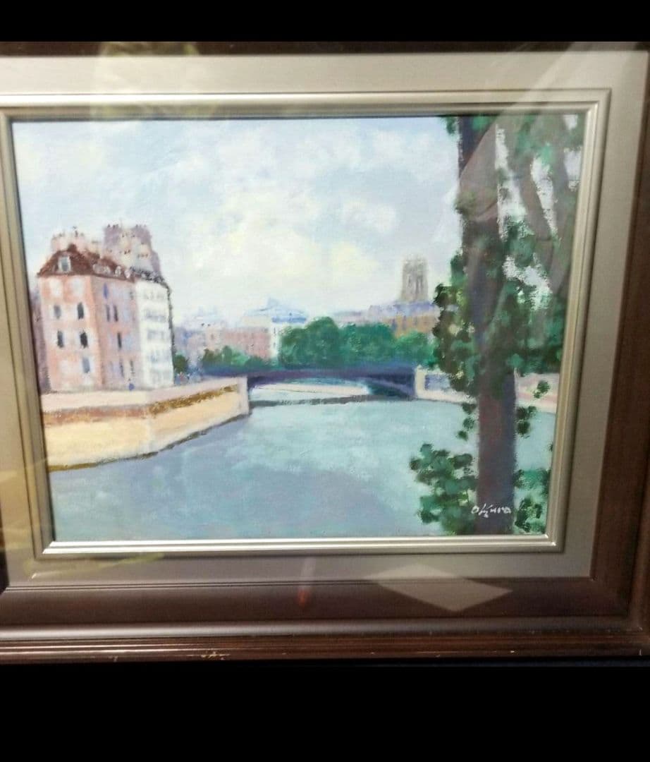 大倉道昌　油彩です