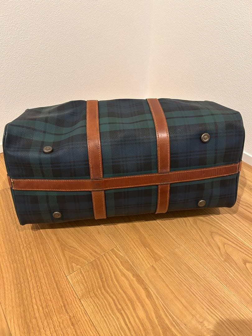 ラルフローレン ボストンバッグ チェック柄