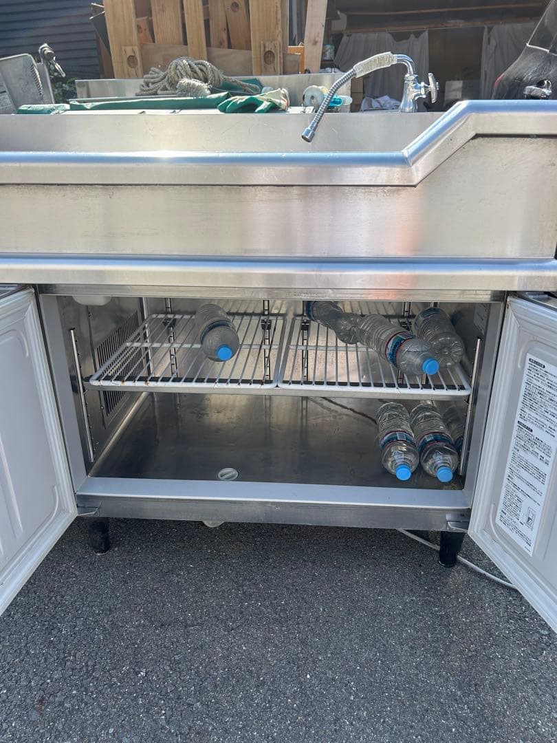 ホシザキ【舟形シンク冷蔵庫】RW-120SNC-T